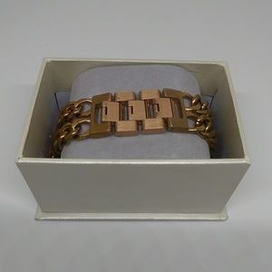 Rose gold apple watch band